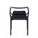 29 Kit 2 Cadeiras Empilhavel Enjoy Rivatti 53 cm -Largura- Polipropileno -PP- Preto com Protecao UV